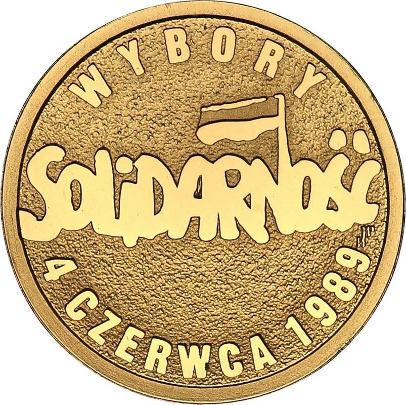 Polska. 25 złotych 2009 Wybory 4 czerwca 1989 Solidarność