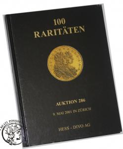 Hess-Divo AG, Zürich, Katalog 286 z 09.05.2001
