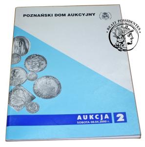 Katalog aukcyjny PDA &amp; PGN; Aukcja nr 2 - 08.04.2000