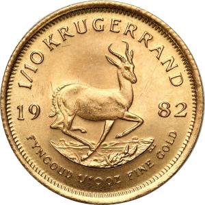 RPA 1/10 Krugerranda 1982 - 1/10 uncji złota