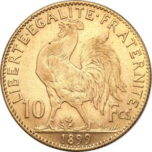 Francja 10 franków 1899 A