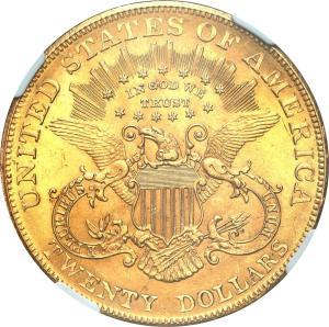USA. 20 dolarów 1904 Liberty Filadelfia NGC MS63