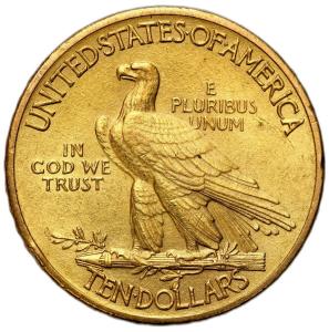 USA. 10 $ dolarów Indianin 1910 Filadelfia