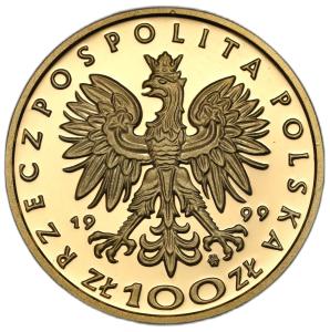 100 złotych 1999 Władysław IV Waza