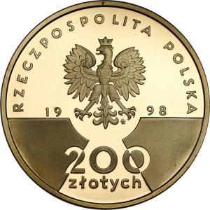 200 złotych 1998, Jan Paweł II 20 – Lecie Pontyfikatu