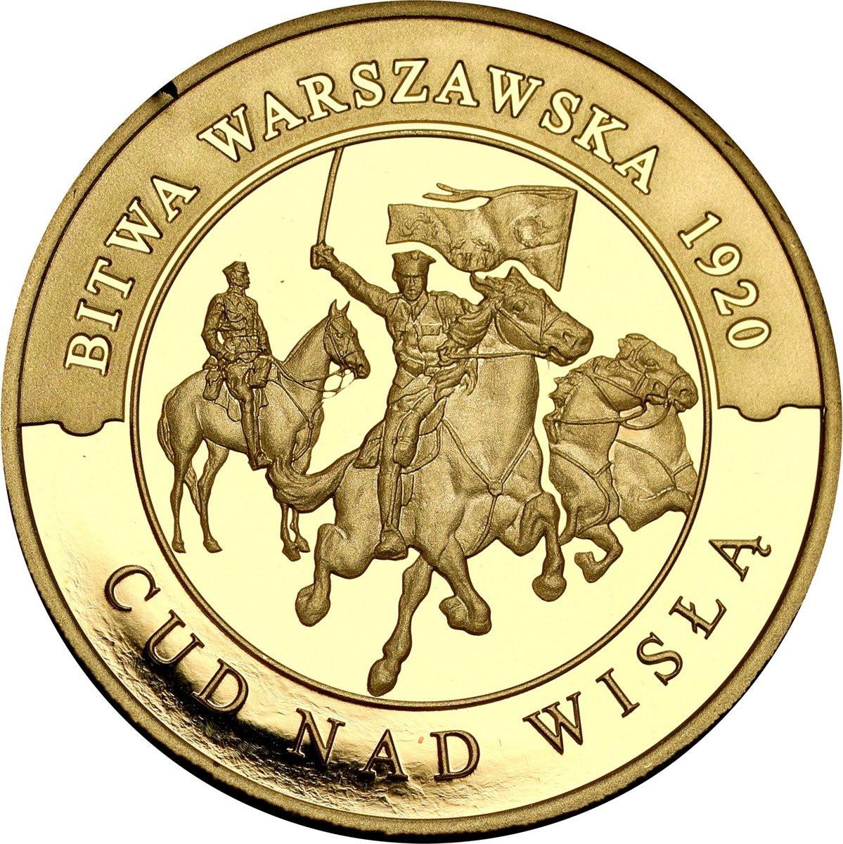 Medal Bitwa Warszawska 1920 ZŁOTO