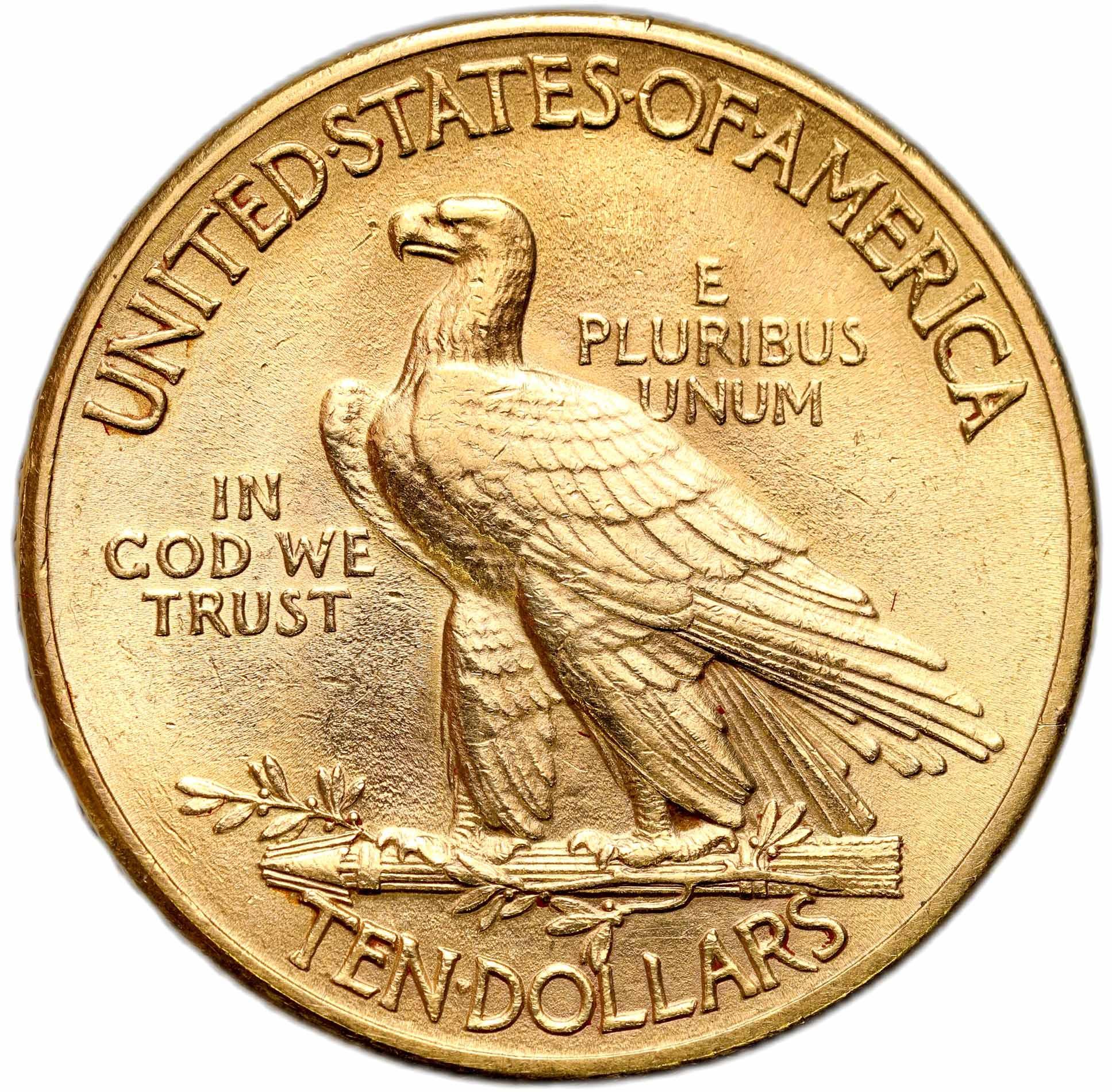USA. 10 dolarów Indianin 1912 Filadelfia