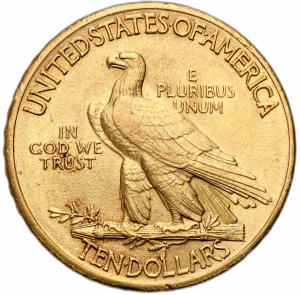 USA. 10 dolarów Indianin 1908 Filadelfia
