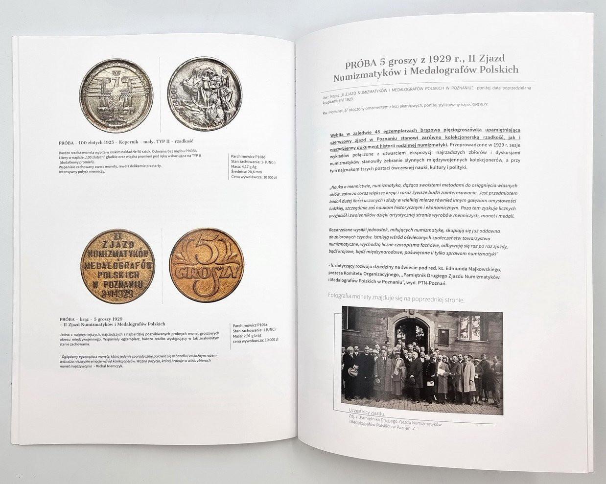 Najcenniejsza kolekcja międzywojennych monet próbnych na aukcji - katalog