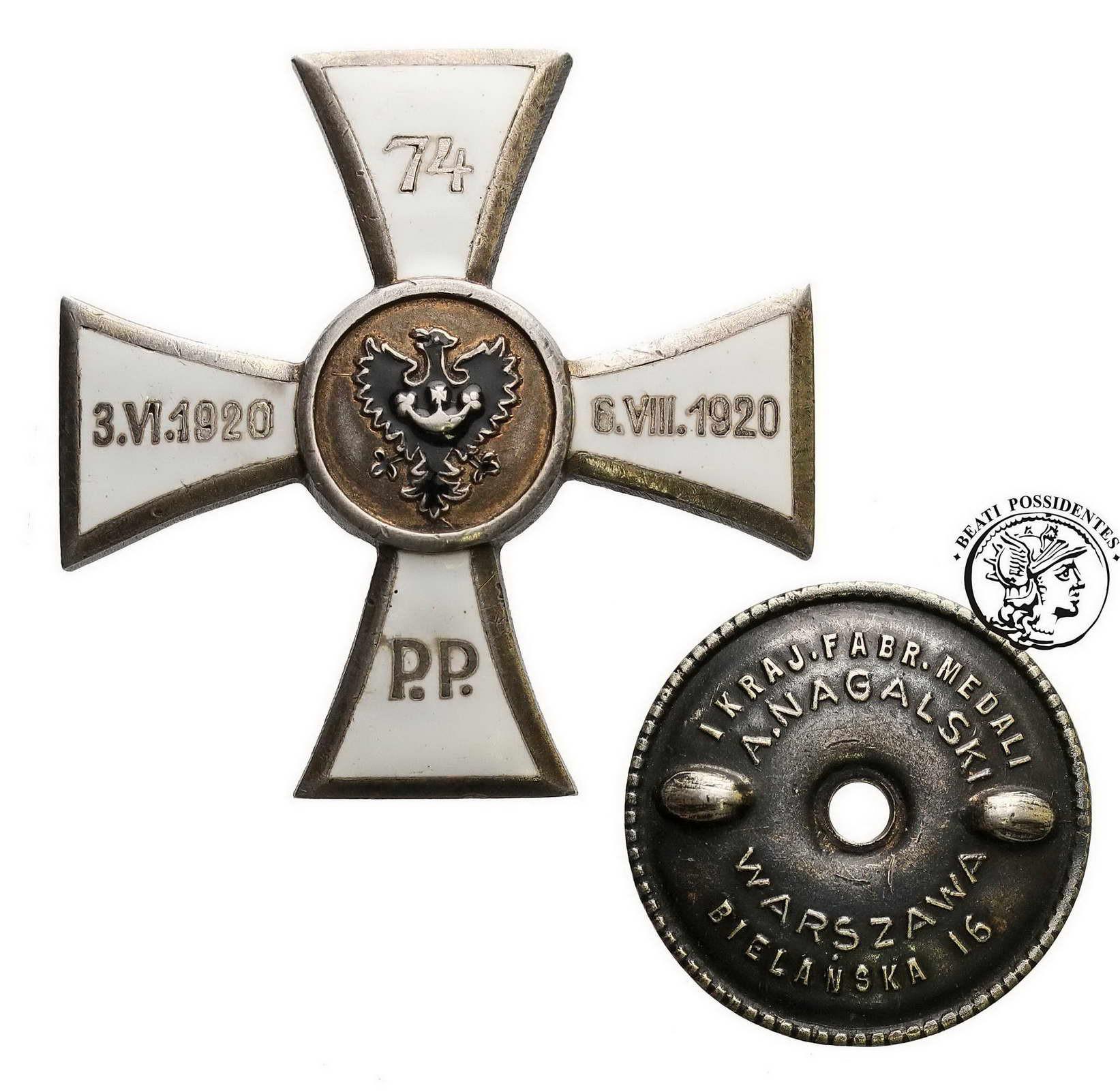 Odznaka 74 Pułku Piechoty