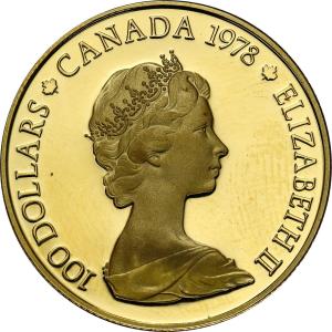 Kanada. 100 dolarów 1978 gęsi