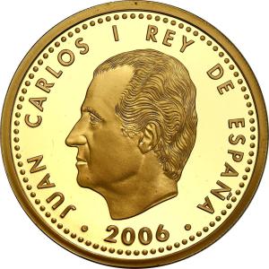 Hiszpania. 200 Euro 2006 - Juan Carlos I Carlos V