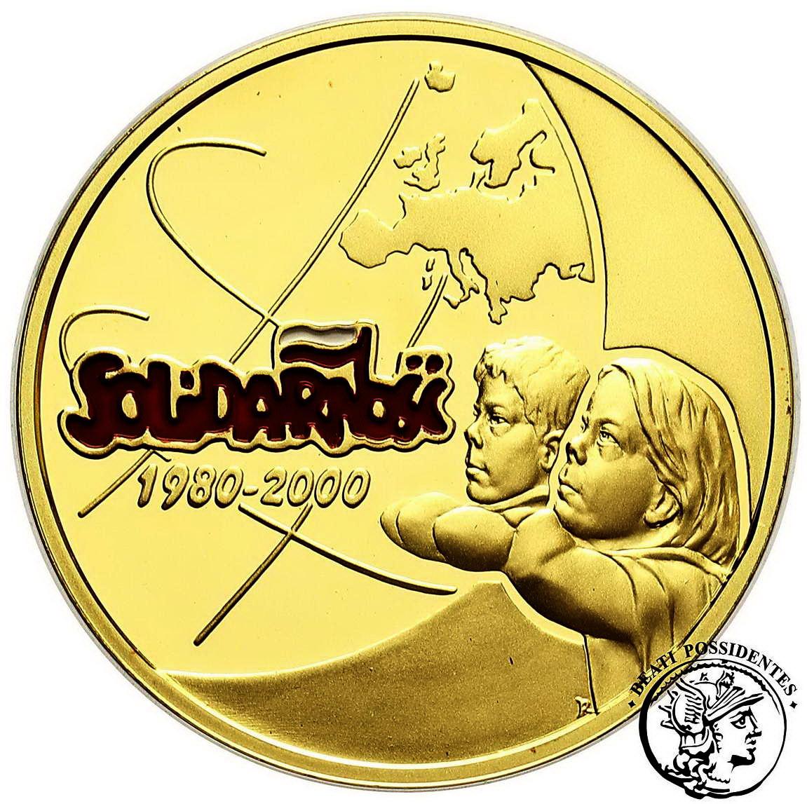 Polska III RP 200 zł 20 Lat Solidarności 2000 st. L