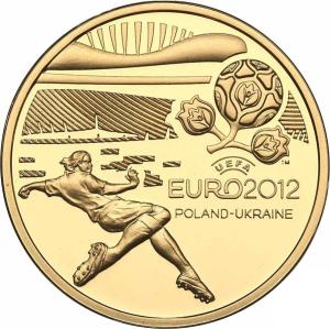 III RP 100 złotych 2012 EURO piłka nożna