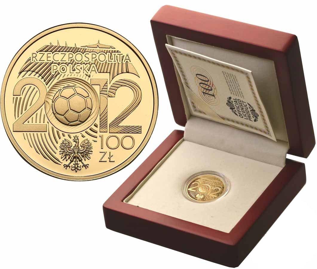 III RP 100 złotych 2012 EURO piłka nożna