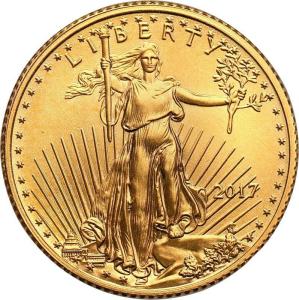 USA 5 dolarów 2017 (1/10 uncji złota)