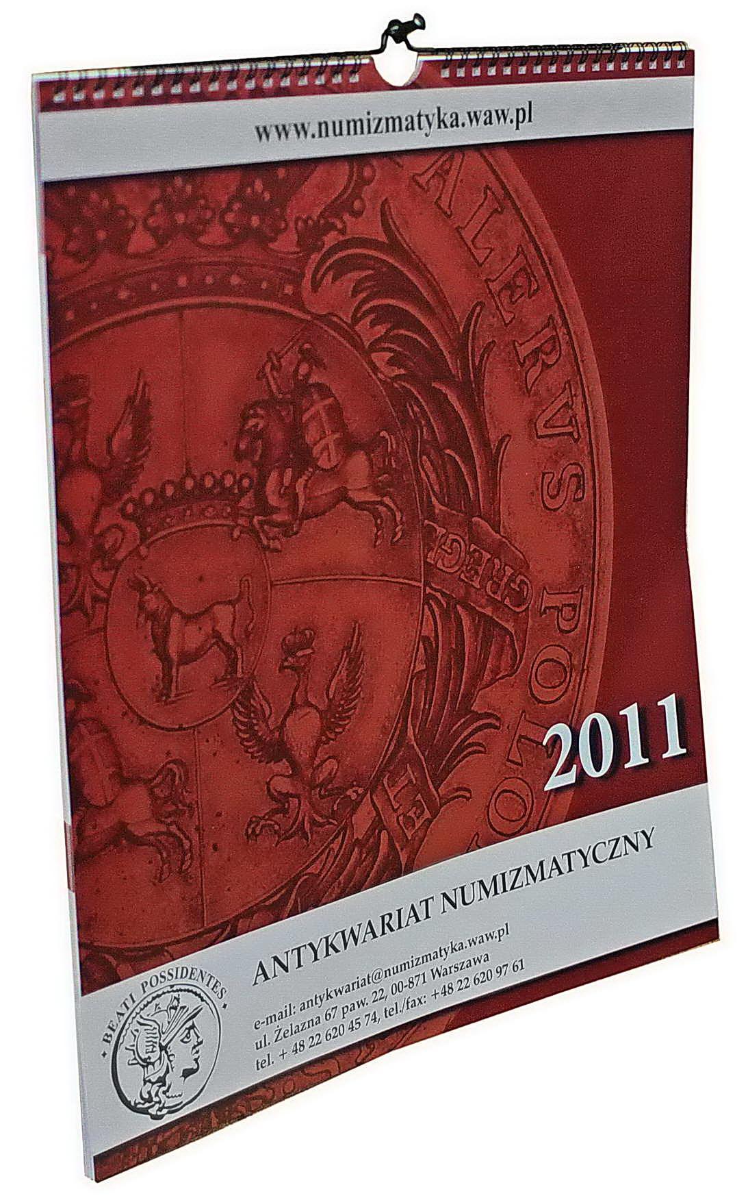 Kalendarz numizmatyczny 2011 NIEMCZYK - limitowana edycja!