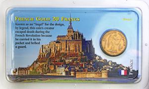 Francja III Republika 20 franków 1877 A Paryż / oryginalny blister