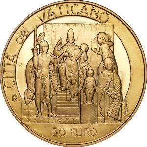 Watykan. 50 Euro 2004 Jan Paweł II - 26 Pontyfikat ZŁOTO