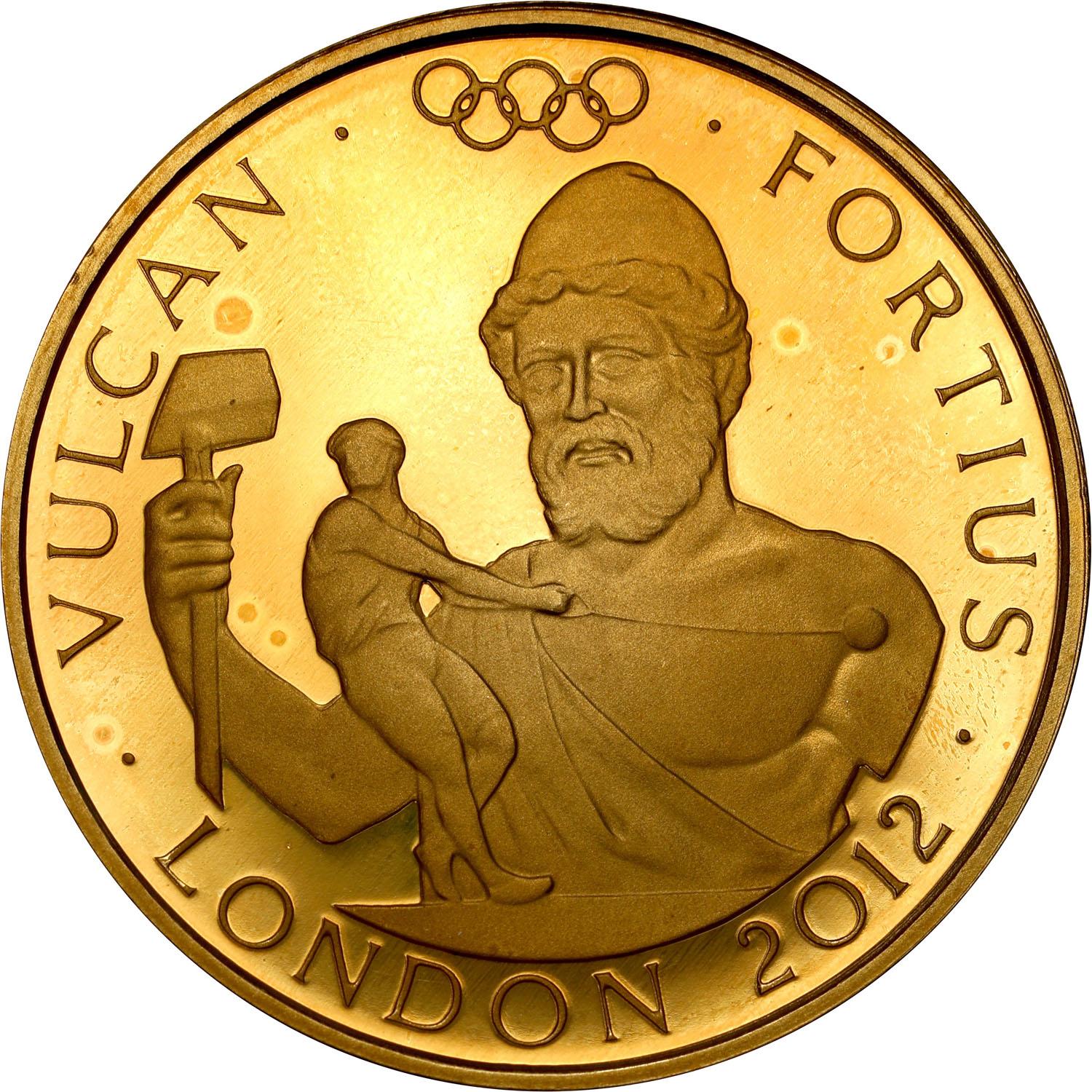 Wielka Brytania. 25 funtów 2012 Igrzyska XXX Olimpiady, Londyn 2012 - Wulkan
