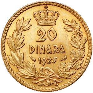 Jugosławia 20 dinarów 1925