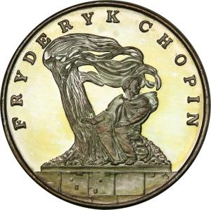III RP. 100.000 złotych 1990 Chopin - Mały Tryptyk