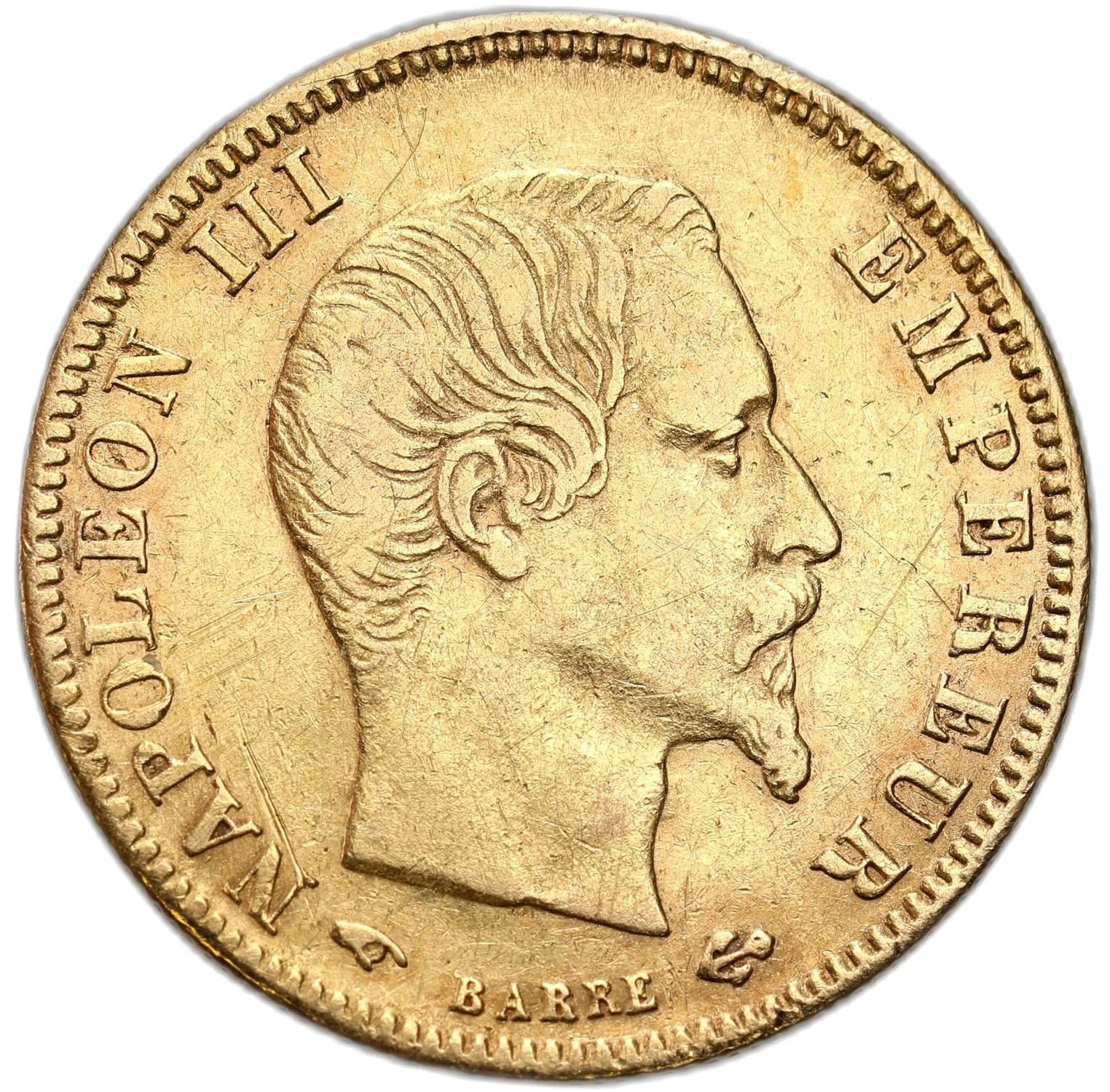 Francja 5 franków 1859 A Napoleon III