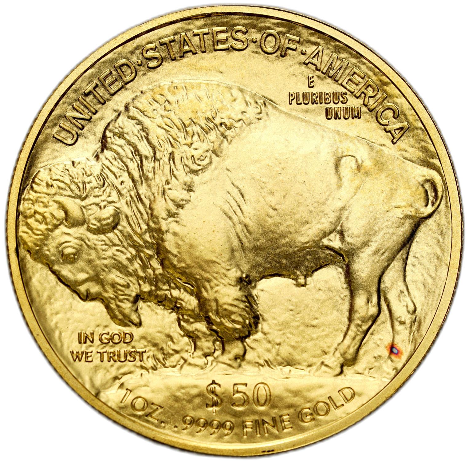 USA. 50 dolarów 2015 BIZON (Buffalo) - uncja złota
