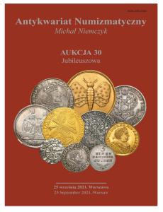 KATALOG Aukcja 30 Premium Niemczyk - 25 września 2021 - najrzadsze 819 numizmaty