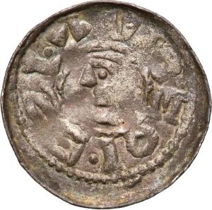 Bolesław II Śmiały (1058-1080). Denar książęcy, Kraków - z tarczą