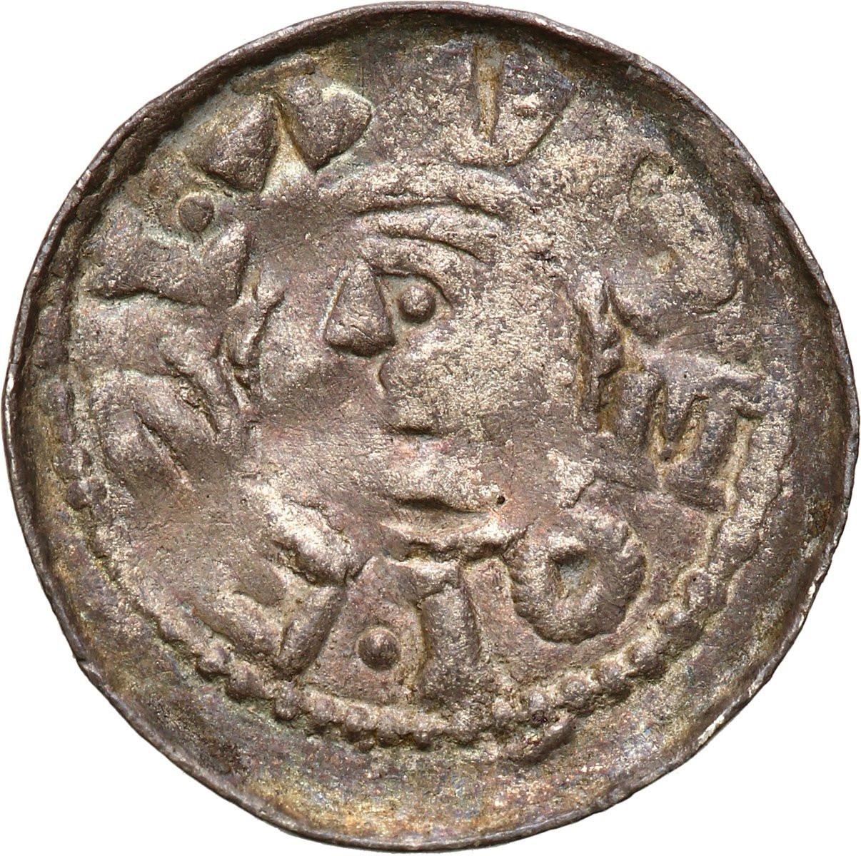 Bolesław II Śmiały (1058-1080). Denar książęcy, Kraków - z tarczą