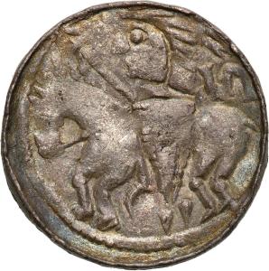 Bolesław II Śmiały (1058-1080). Denar książęcy, Kraków - z tarczą