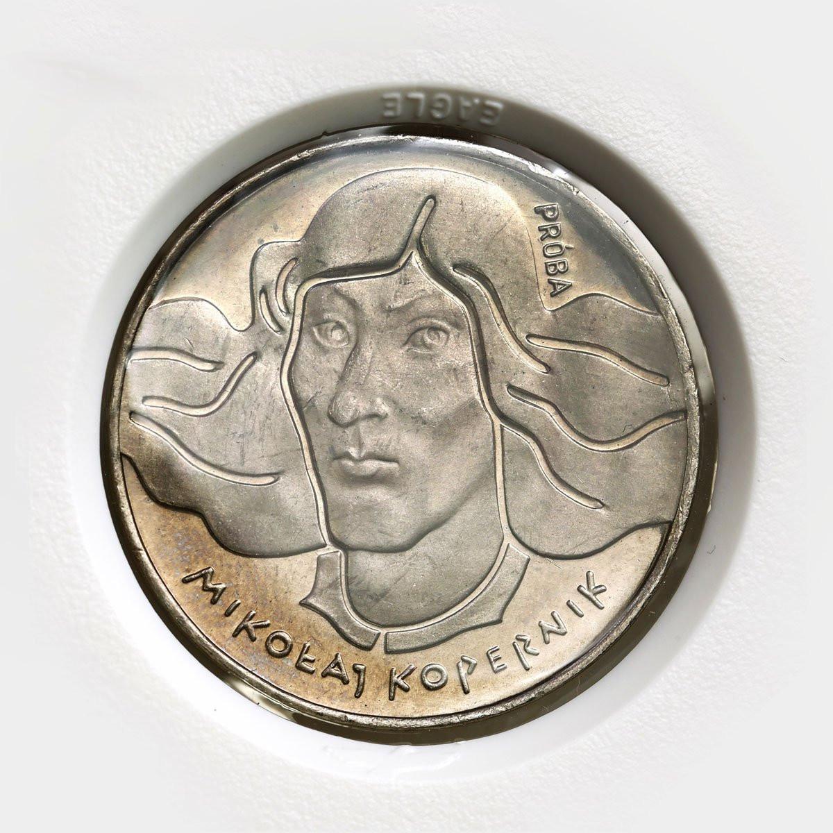 PRL. PRÓBA Nikiel 100 złotych 1973 – Mikołaj Kopernik