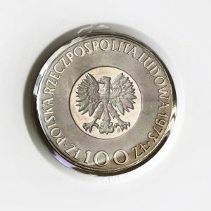 PRL. PRÓBA Nikiel 100 złotych 1973 – Mikołaj Kopernik