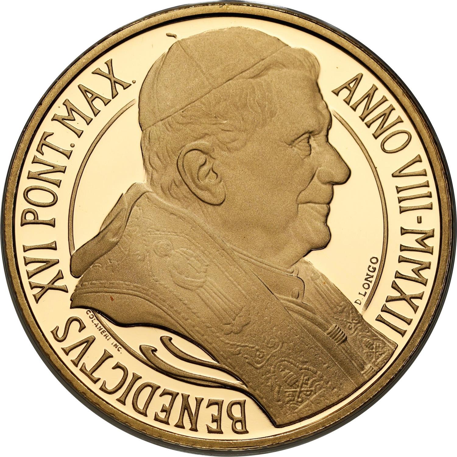 Watykan. 20 euro 20212 Benedykt XVI - 8 rok pontyfikatu