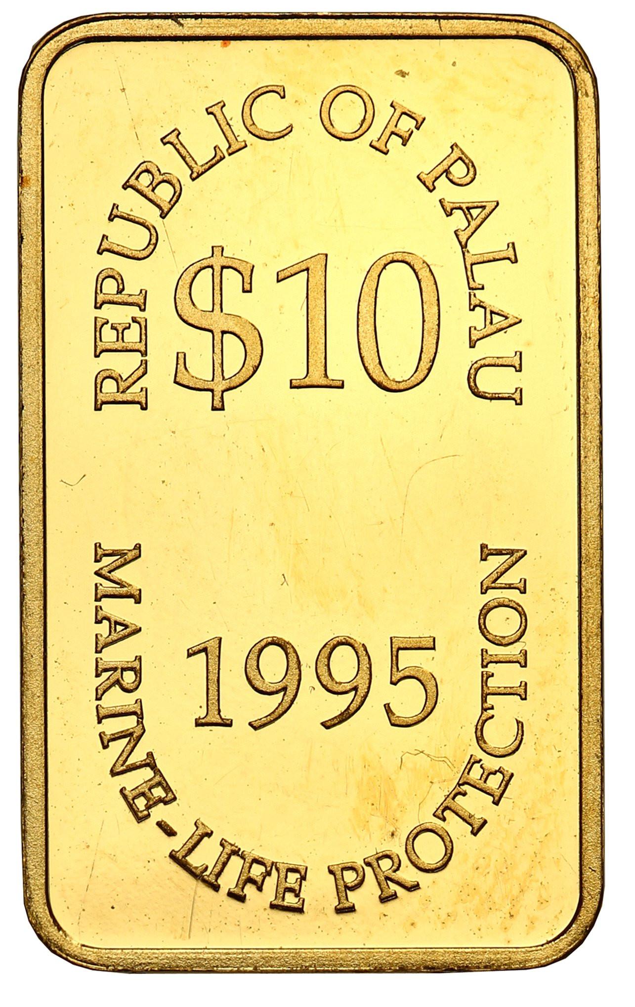 Palau. 10 dolarów 1995 Syrena