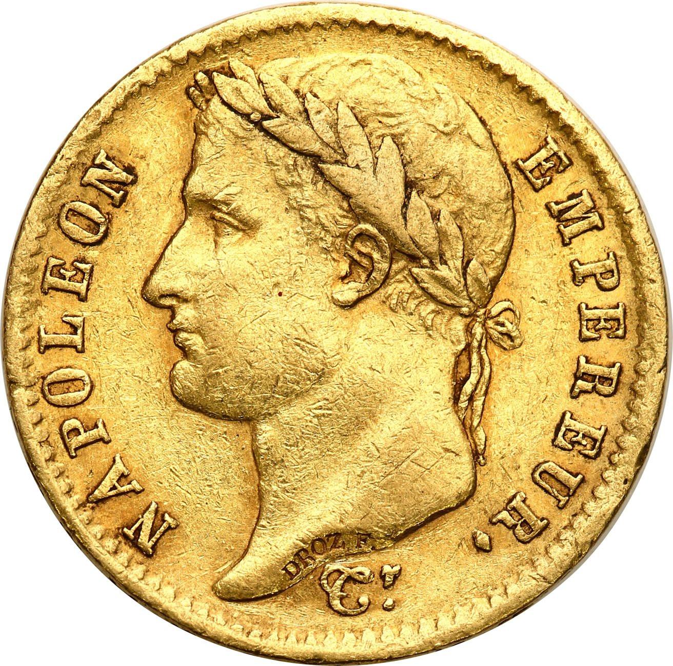 Francja. 20 franków 1807 A Napoleon I - Rzadsze