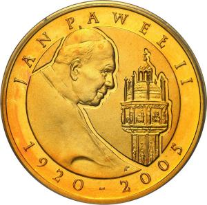 100 złotych 2005 Jan Paweł II PCGS PR69 DCAM (MAX)