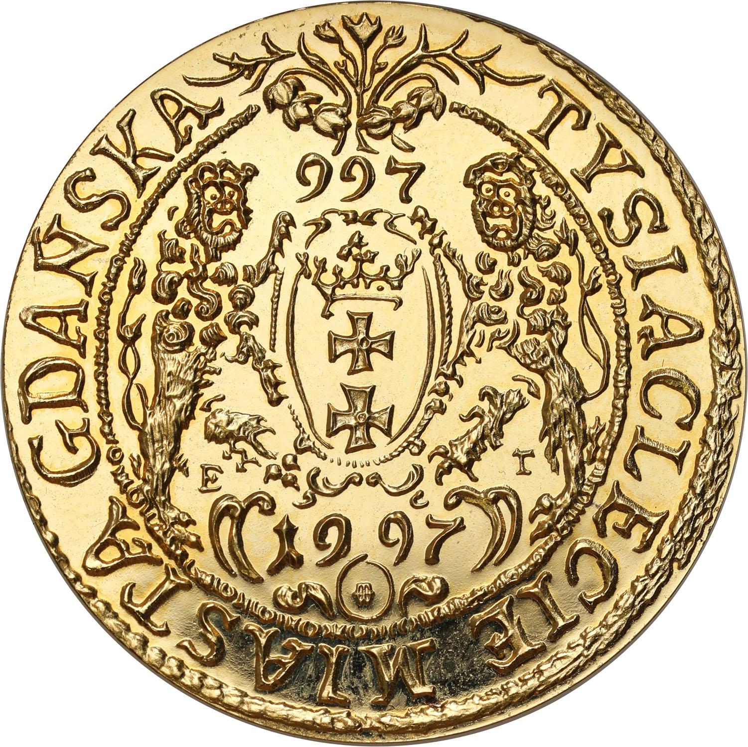 200 złotych 1996 Tysiąclecie Miasta Gdańska (997-1997)