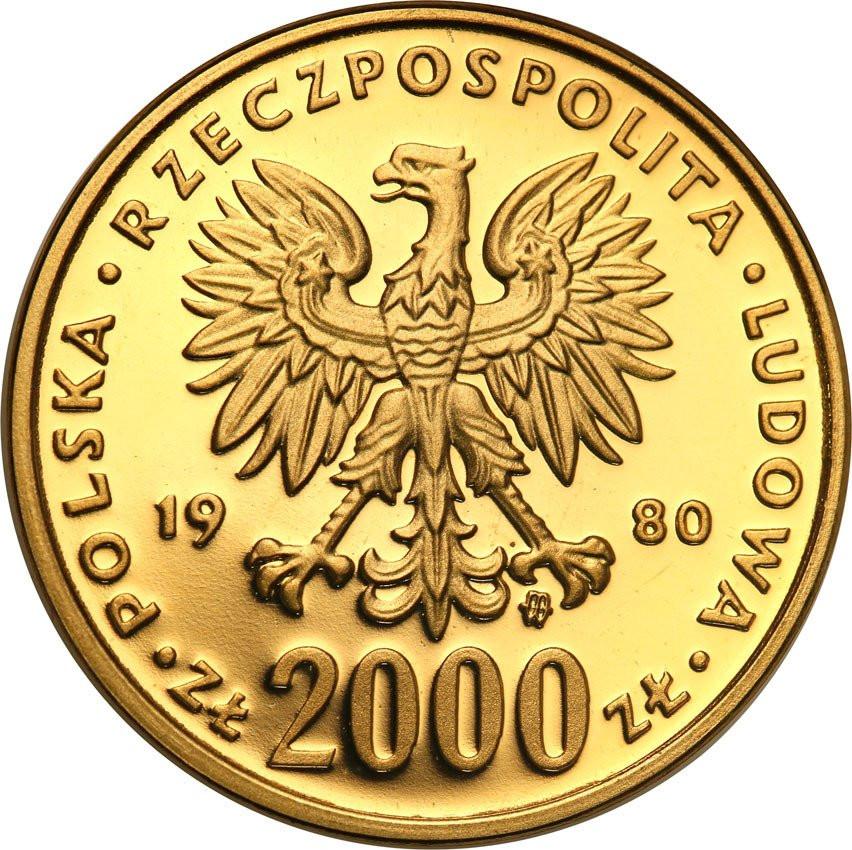 PRL. 2000 złotych 1980 Bolesław Chrobry