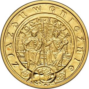 100 złotych 2000 Zjazd w Gnieźnie - małe Gniezno