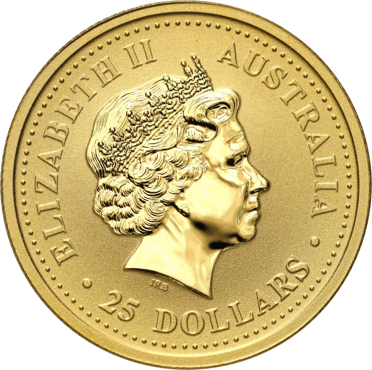 Australia 25 dolarów 2006 Rok PSA - 1/4 uncji złota