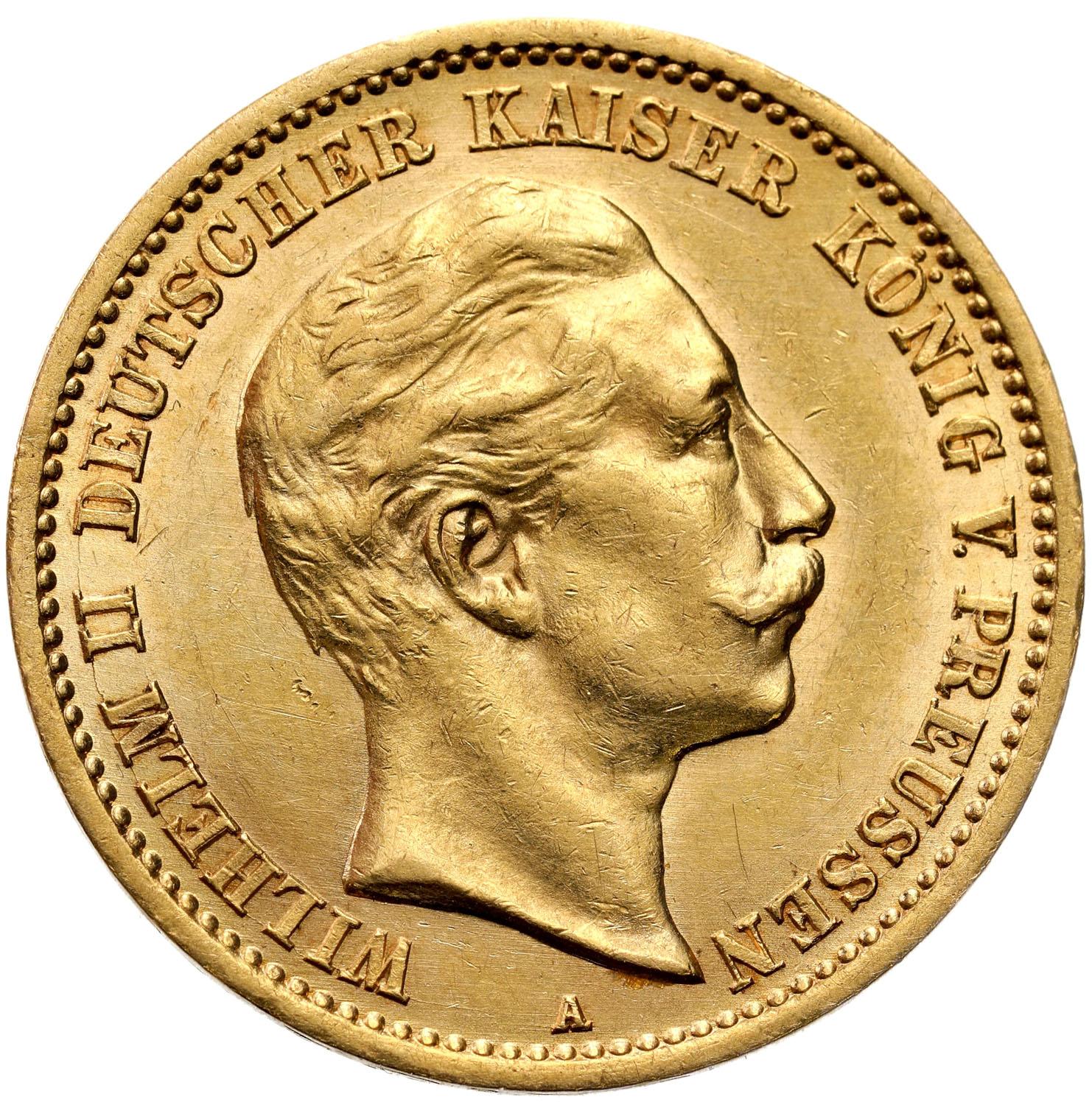 Niemcy Prusy 10 Marek 1910 A, Berlin - PIĘKNE