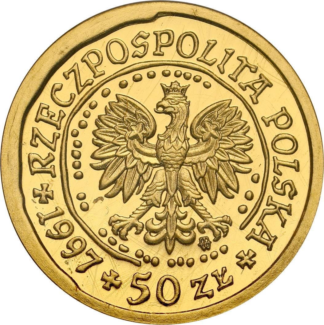 50 złotych 1997 Orzeł Bielik – 1/10 UNCJI ZŁOTA