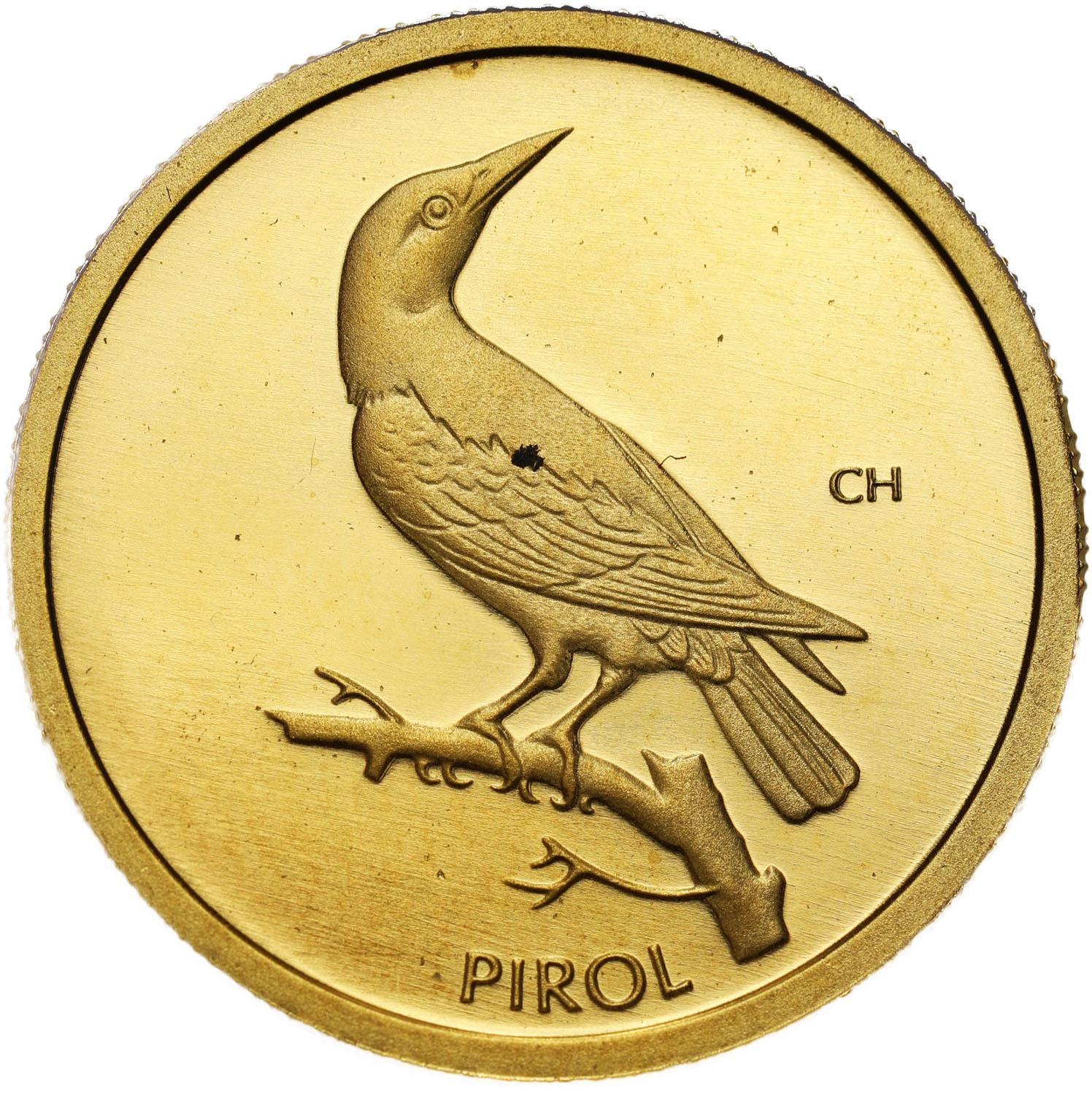 Niemcy 20 euro 2017 Ptaki Niemiec- wilga europejska