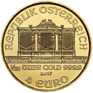 Austria 4 euro 2017 Filharmonia Wiedeńska