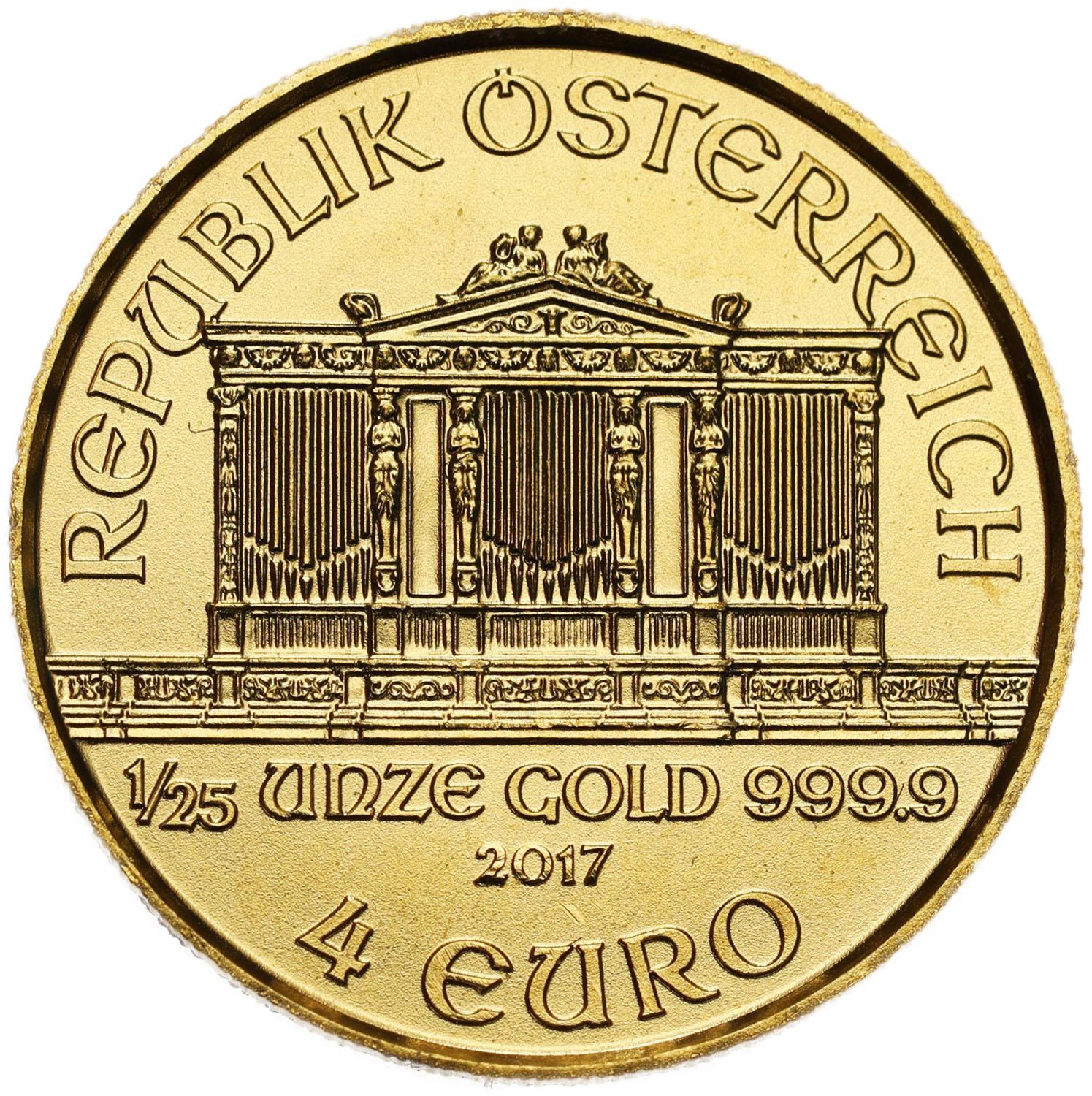 Austria 4 euro 2017 Filharmonia Wiedeńska