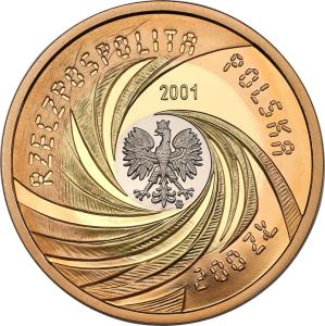 III RP 200 złotych 2001 Rok 2001