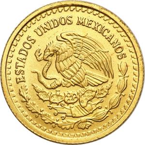 Meksyk. Anioł 1/10 onza - 1/10 uncji złota