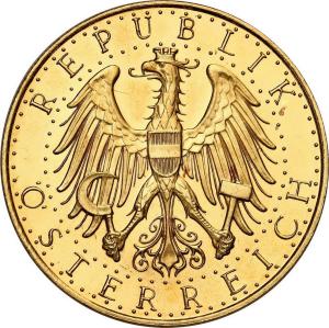 Austria. 100 szylingów 1926 - PIĘKNE